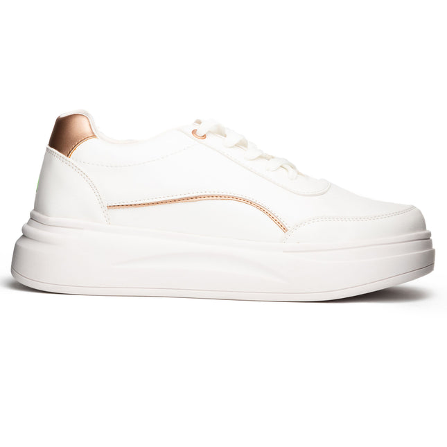 Zapatillas Urbanas Mujer Diest  - Dorado