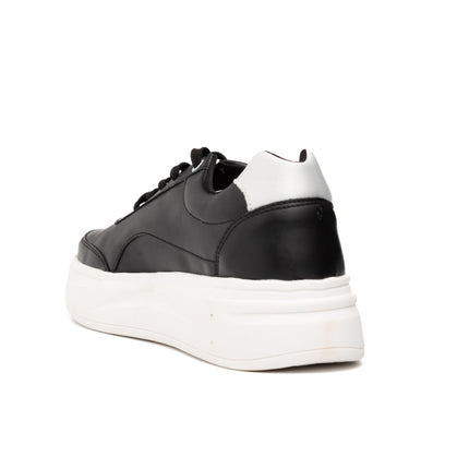 Zapatillas Urbanas Mujer Diest  - Negro Plateado