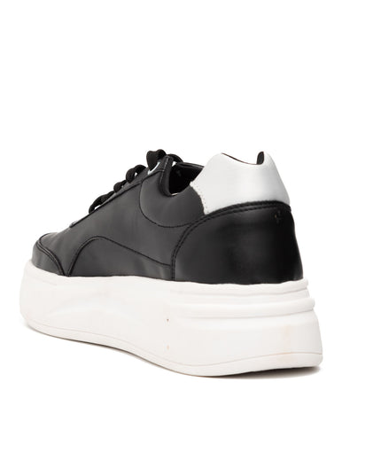 Zapatillas Urbanas Mujer Diest  - Negro Plateado