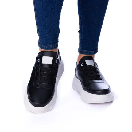 Zapatillas Urbanas Mujer Diest  - Negro Plateado