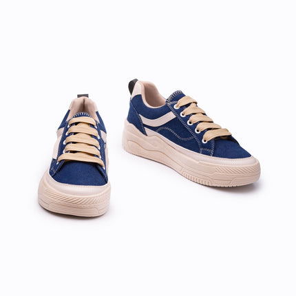 Zapatillas Urbanas Mujer Drozen - Azul Marino