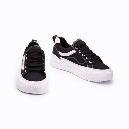 Zapatillas Urbanas Mujer Drozen - Negro