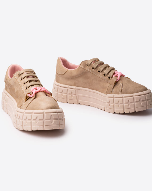 Zapatilla Dublin - Beige Rosado