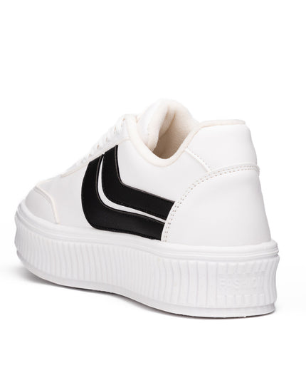 Zapatilla Dwansy - Blanco Negro