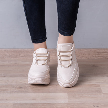 Zapatillas Urbanas Mujer Dyrone  - Beige