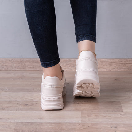 Zapatillas Urbanas Mujer Dyrone  - Beige