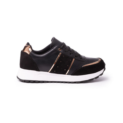 Zapatilla Edessa - Negro