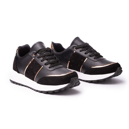 Zapatilla Edessa - Negro