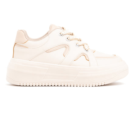 Zapatillas Urbanas Mujer Esnar - Beige