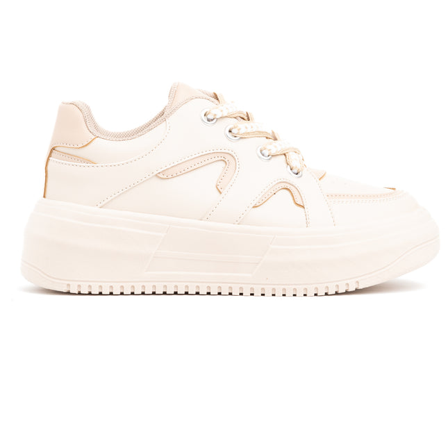 Zapatillas Urbanas Mujer Esnar - Beige