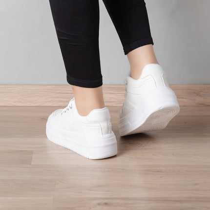 Zapatillas Urbanas Mujer Esnar - Blanco
