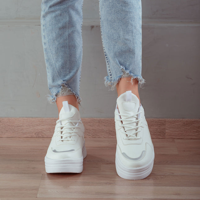 Zapatillas Urbanas Mujer Faluya - Blanco