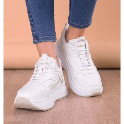 Zapatilla Flower - Blanco