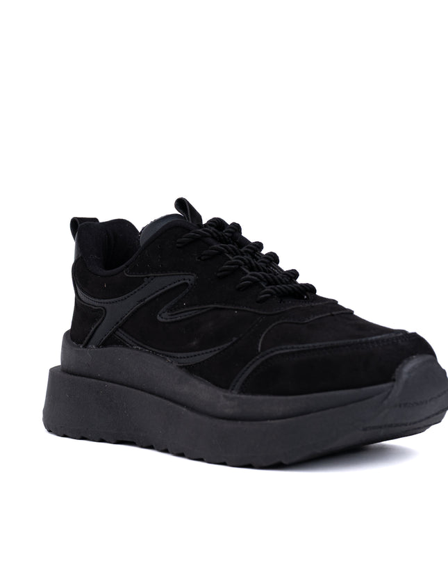 Zapatillas Urbanas Mujer Flower - Negro Total