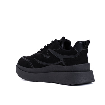 Zapatillas Urbanas Mujer Flower - Negro Total