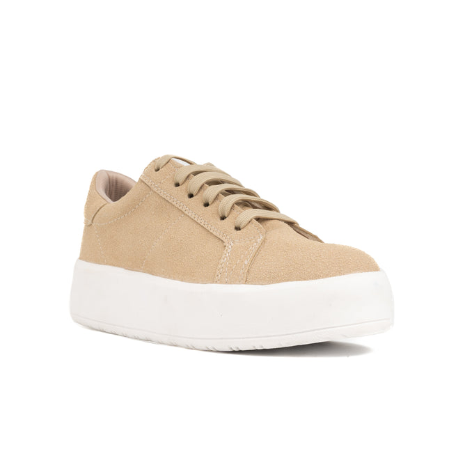 Zapatillas Urbanas Mujer Gante  - Beige