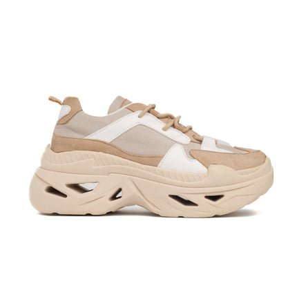 Zapatillas Urbanas Mujer Gia - Beige