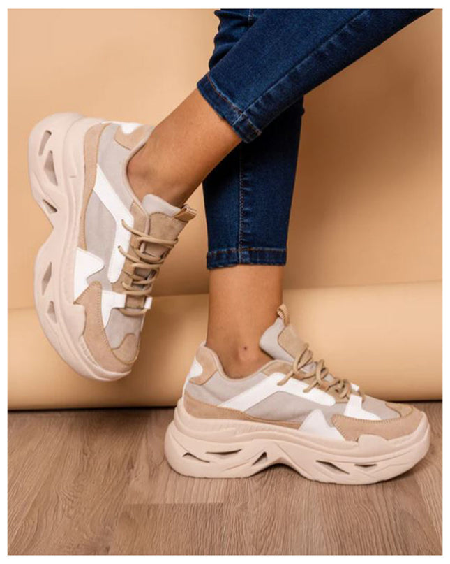 Zapatilla Gia - Beige