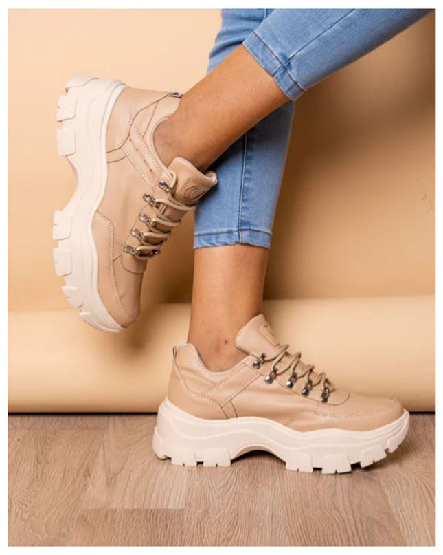 Zapatilla Golden - Beige