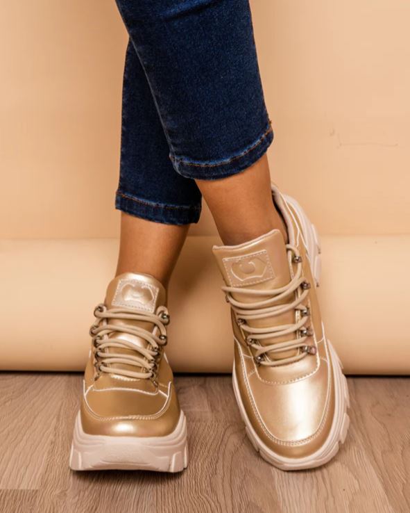 Zapatilla Golden - Dorado