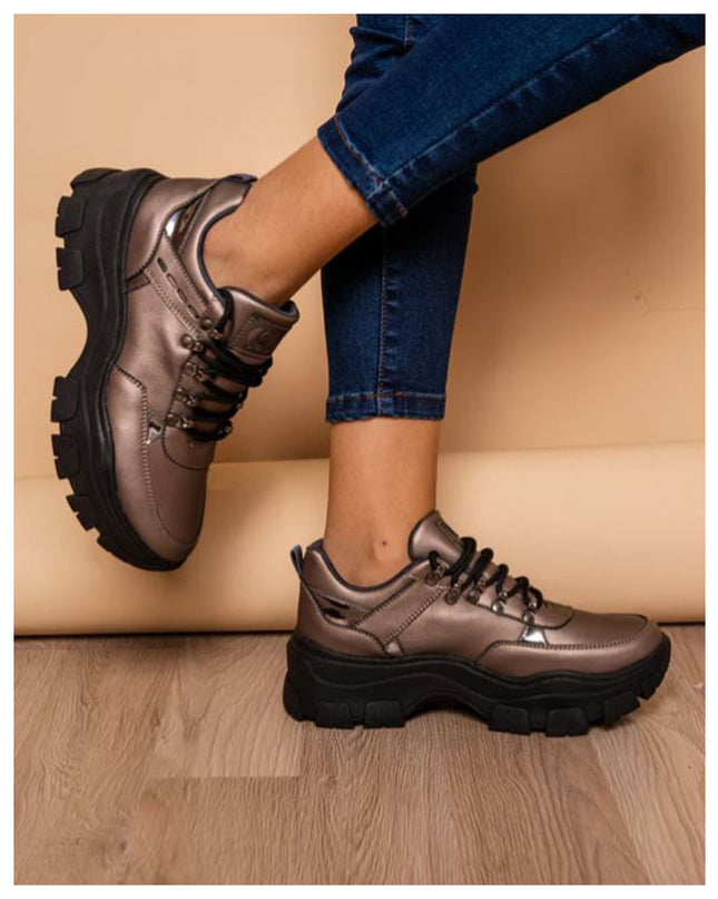 Zapatilla Golden - Plateado