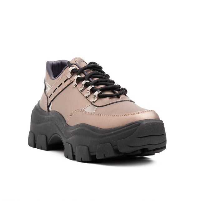 Zapatillas Urbanas Mujer Golden - Plateado