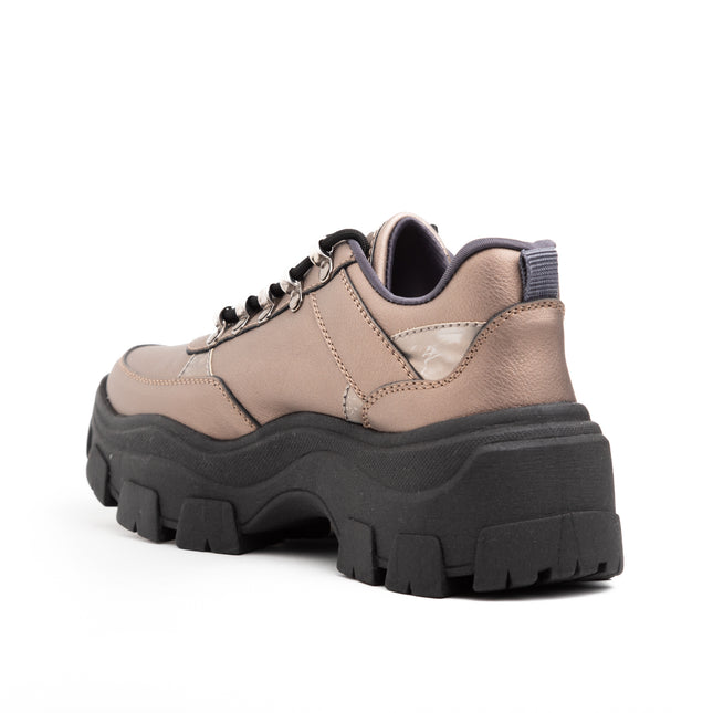 Zapatillas Urbanas Mujer Golden - Plateado