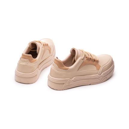 Zapatillas Urbanas Mujer Gotze - Beige