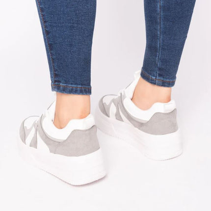 Zapatillas Urbanas Mujer Hasselt  - Plomo