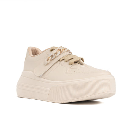 Zapatillas Urbanas Mujer Helsinki - Beige
