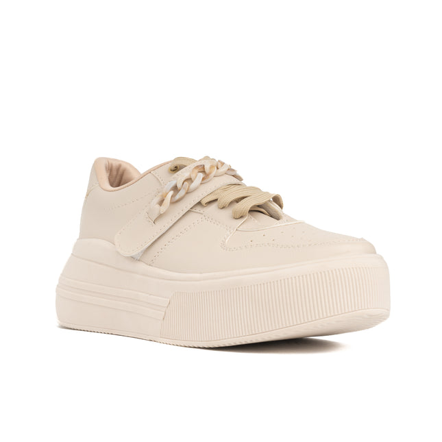 Zapatillas Urbanas Mujer Helsinki - Beige