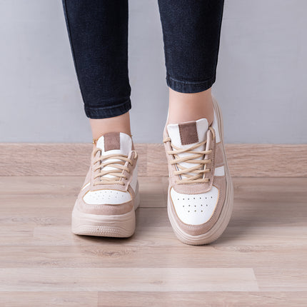 Zapatillas Urbanas Mujer Iberson - Beige