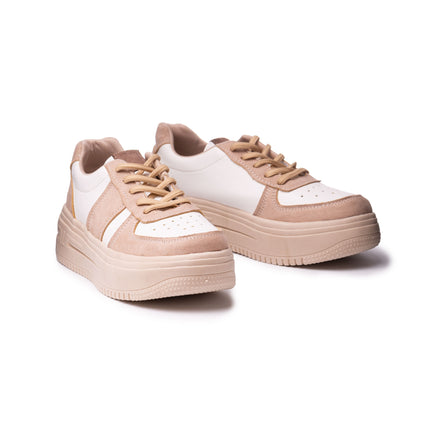Zapatillas Urbanas Mujer Iberson - Beige