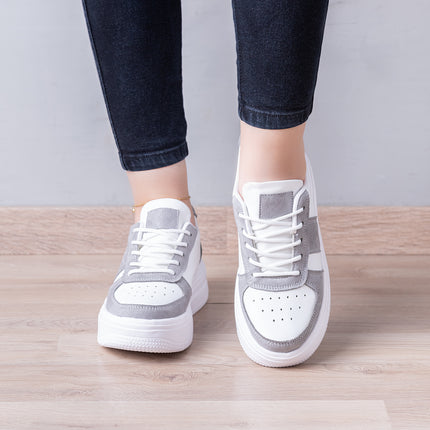 Zapatillas Urbanas Mujer Iberson - Plomo