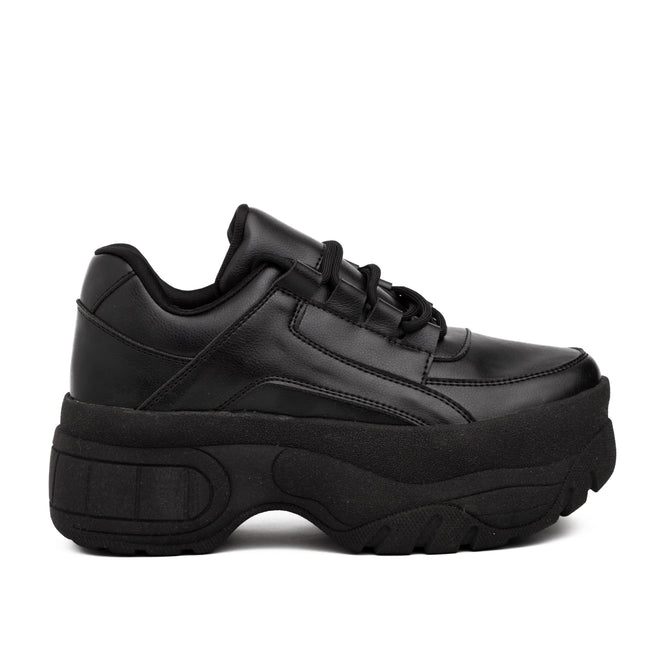 Zapatillas Urbanas Mujer Ica - Negro