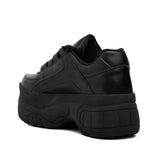 Zapatilla Ica - Negro Cuero