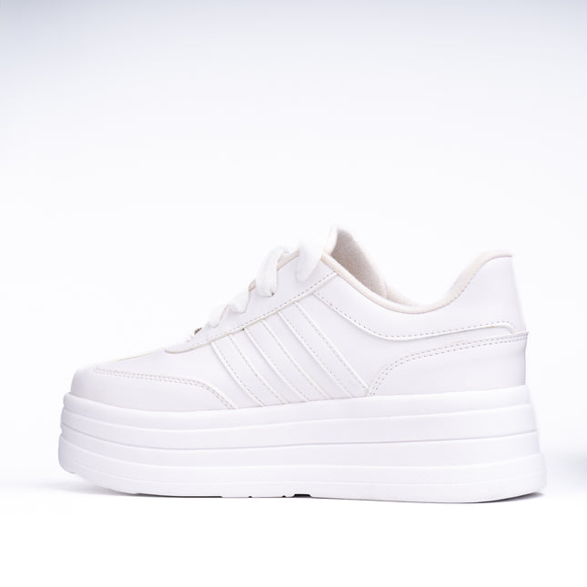 Zapatillas Urbanas Mujer Imene - Blanco