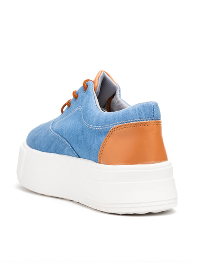 Zapatilla Interlagos - Celeste