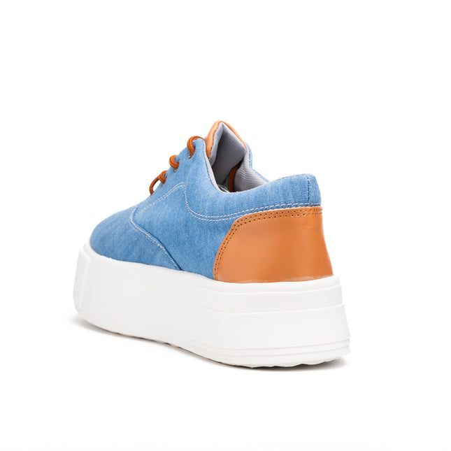 Zapatillas Urbanas Mujer Interlagos - Celeste