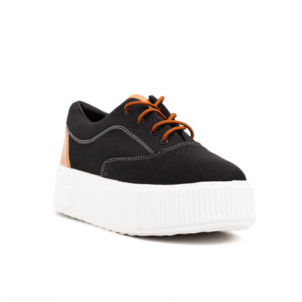 Zapatillas Urbanas Mujer Interlagos - Negro
