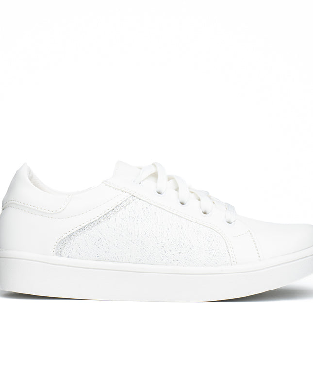 Zapatilla Kano - Blanco Plateado