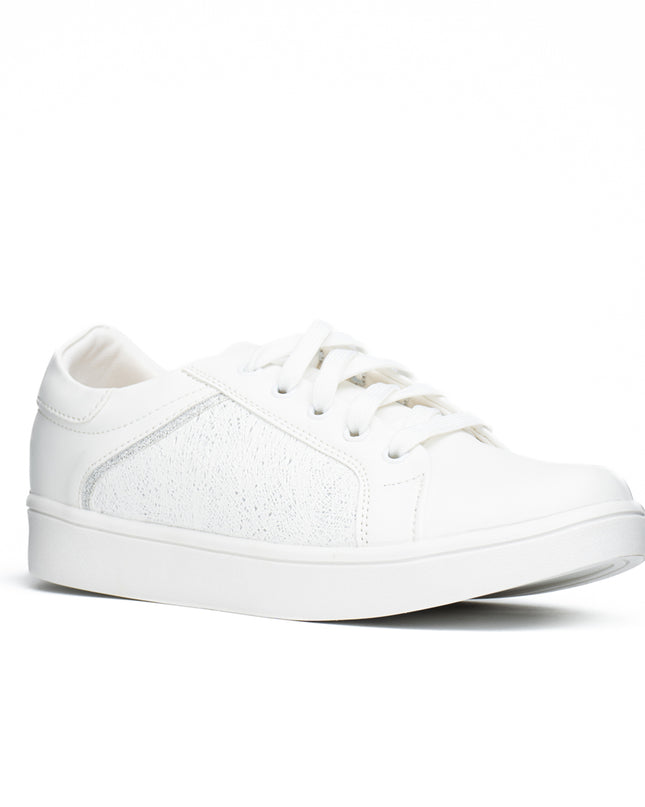 Zapatilla Kano - Blanco Plateado