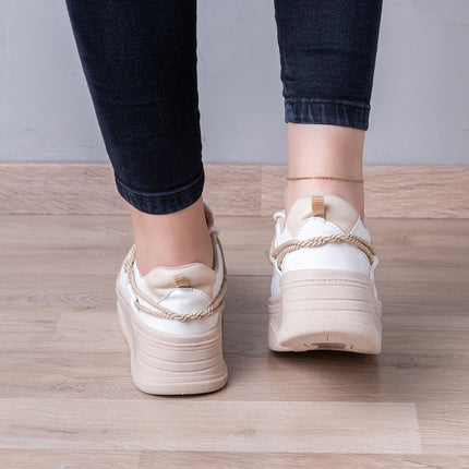 Zapatillas Urbanas Mujer Kawhi - Beige