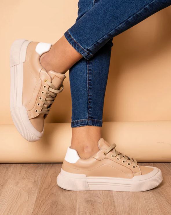 Zapatilla khaleesi - Beige