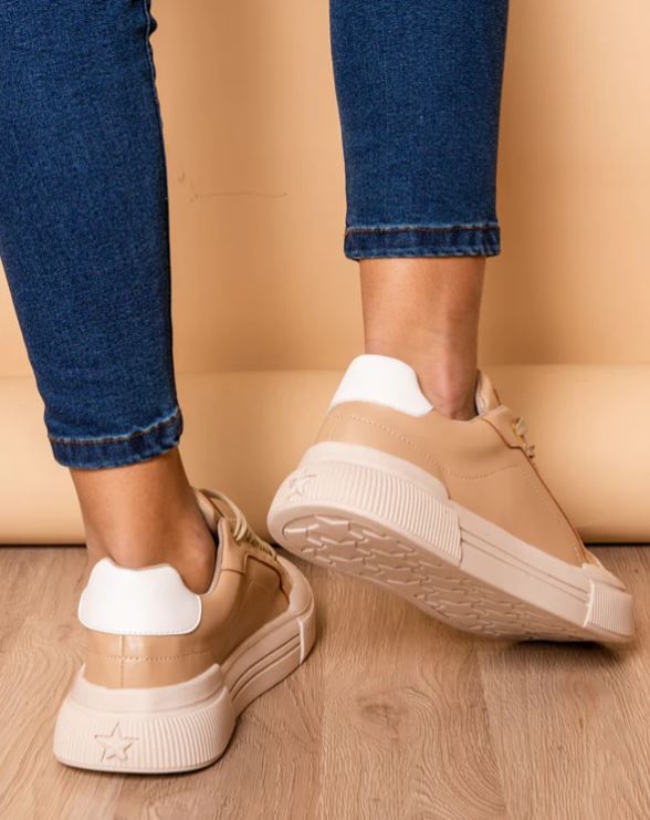 Zapatilla khaleesi - Beige