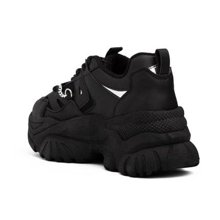 Zapatillas Urbanas Mujer Kingz - Negro