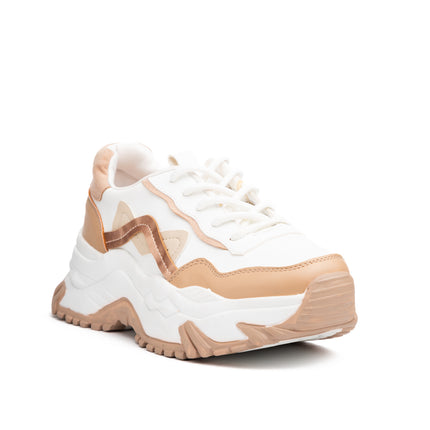 Zapatillas Urbanas Mujer Kitty - Beige