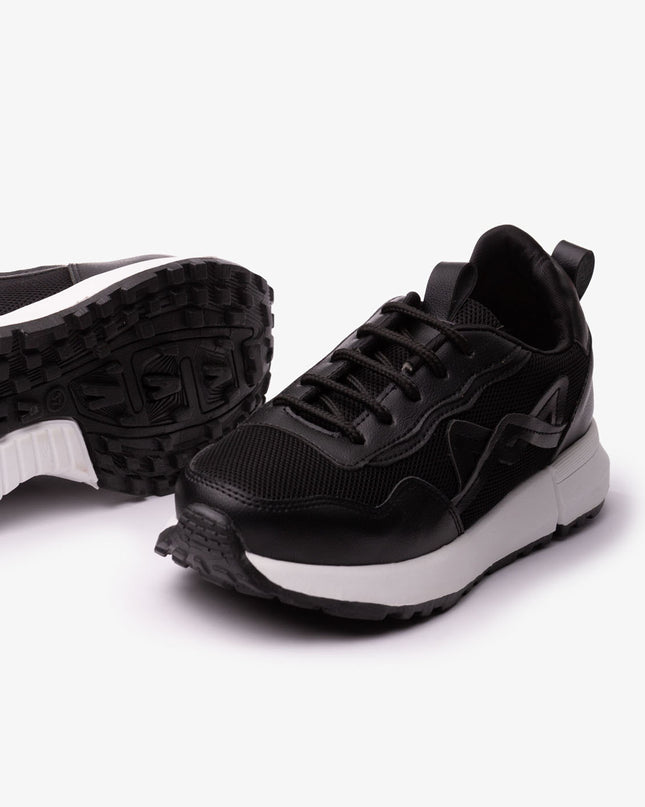 Zapatilla Kitty - Negro y Blanco
