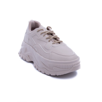 Zapatillas Urbanas Mujer Klay - Beige