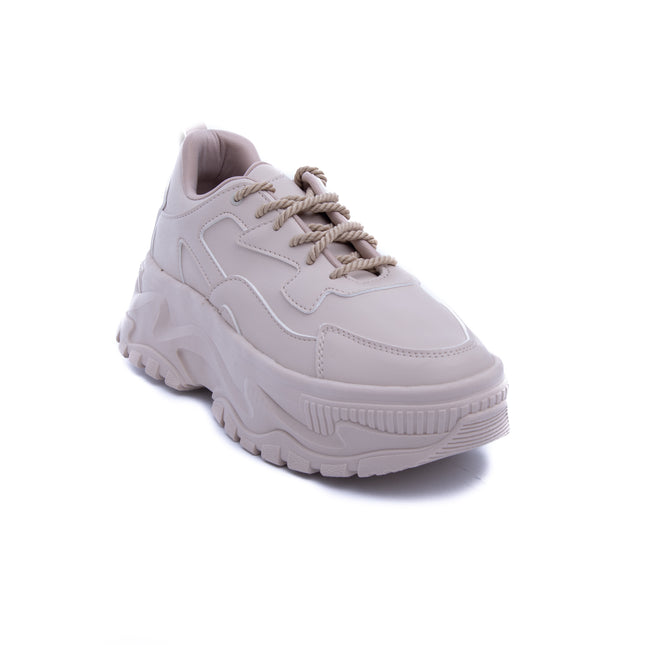 Zapatillas Urbanas Mujer Klay - Beige